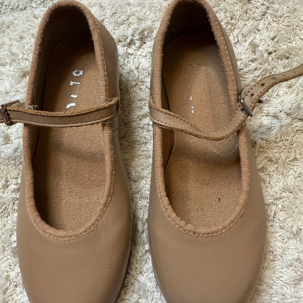 Bloch Tan Kids Size 9 Tap Shoes